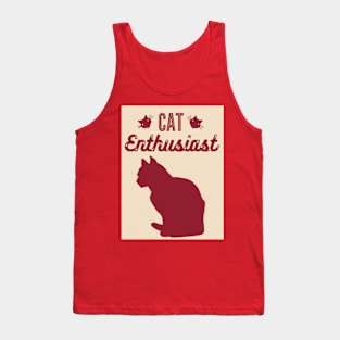 Cat Enthusiast Tank Top